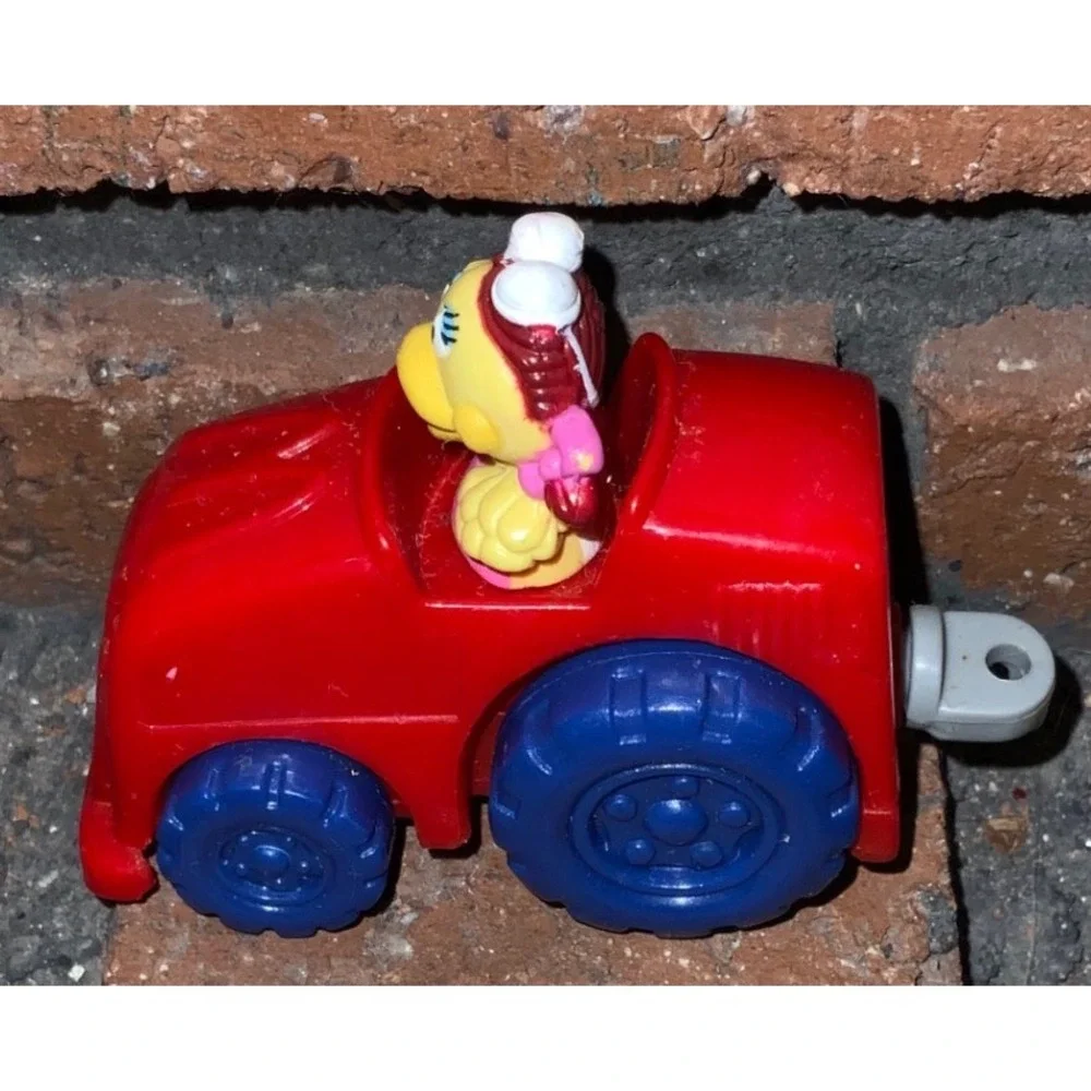 Vintage‎ McDonalds Happy Meal Birdie the Early Bird Red Monster Truck Toy 1990s